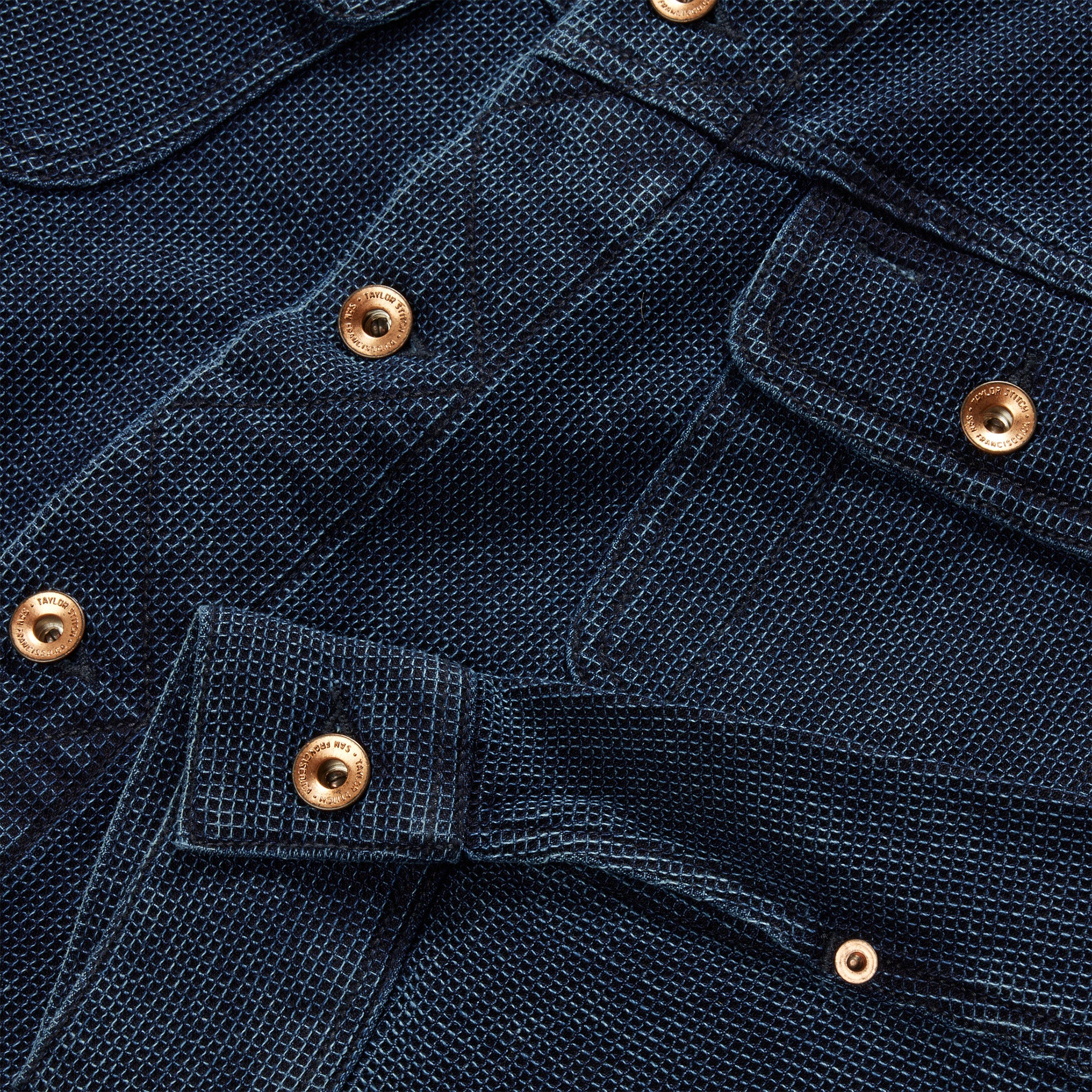 Taylor stitch long haul indigo waffle cheap