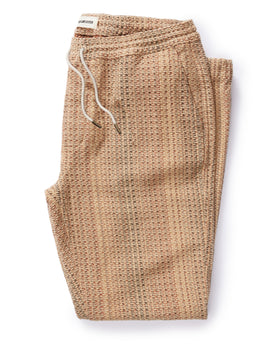 flatlay of The Apres Pant in Baja Stripe, Bottoms by Taylor Stitch