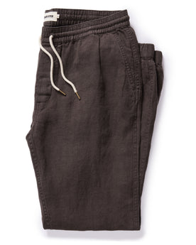 flatlay of The Apres Pant in Shadow Hemp, Bottoms by Taylor Stitch