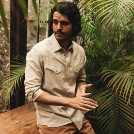 The Western Shirt in Natural - featured image