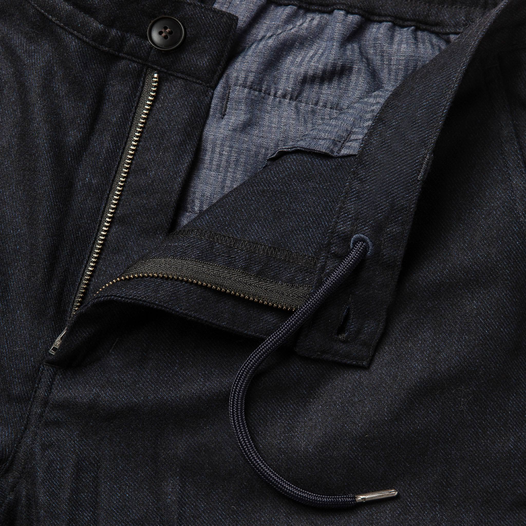 fly material shot, Bottoms by Taylor Stitch