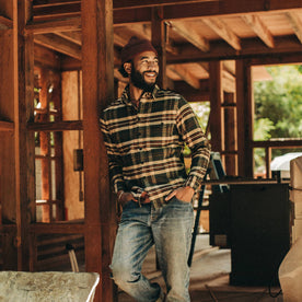 The Crater Shirt in Forest Plaid - featured image