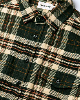 material shot of chest, Wovens by Taylor Stitch