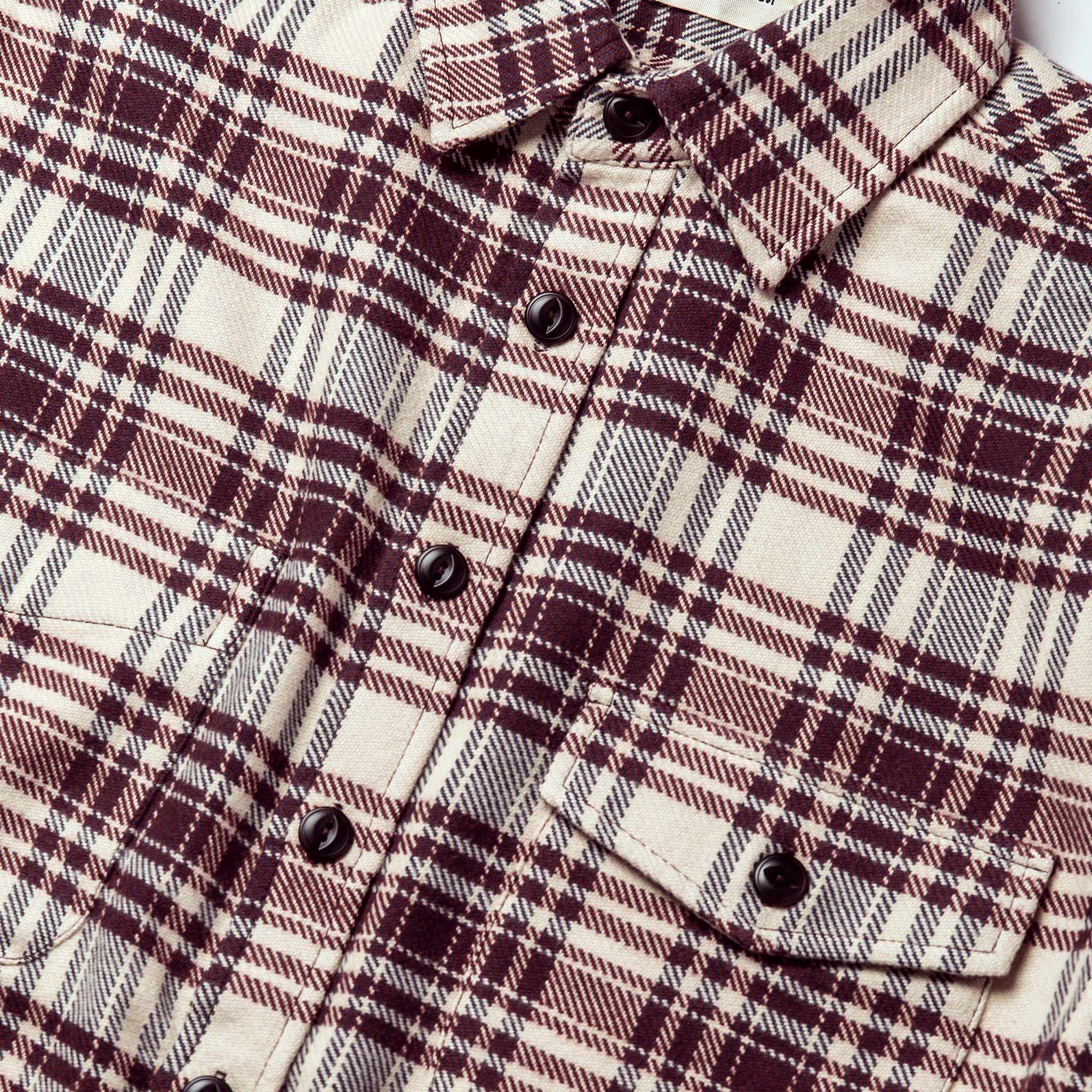 material shot of chest, Wovens by Taylor Stitch
