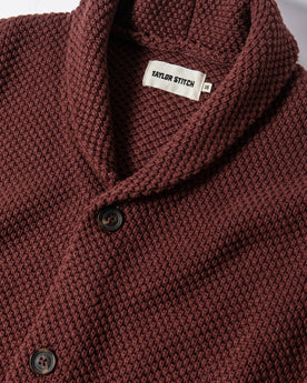 material shot of chest, Knits by Taylor Stitch