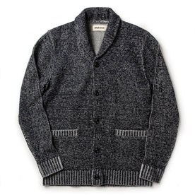 The Crawford Sweater in Marled Navy - featured image