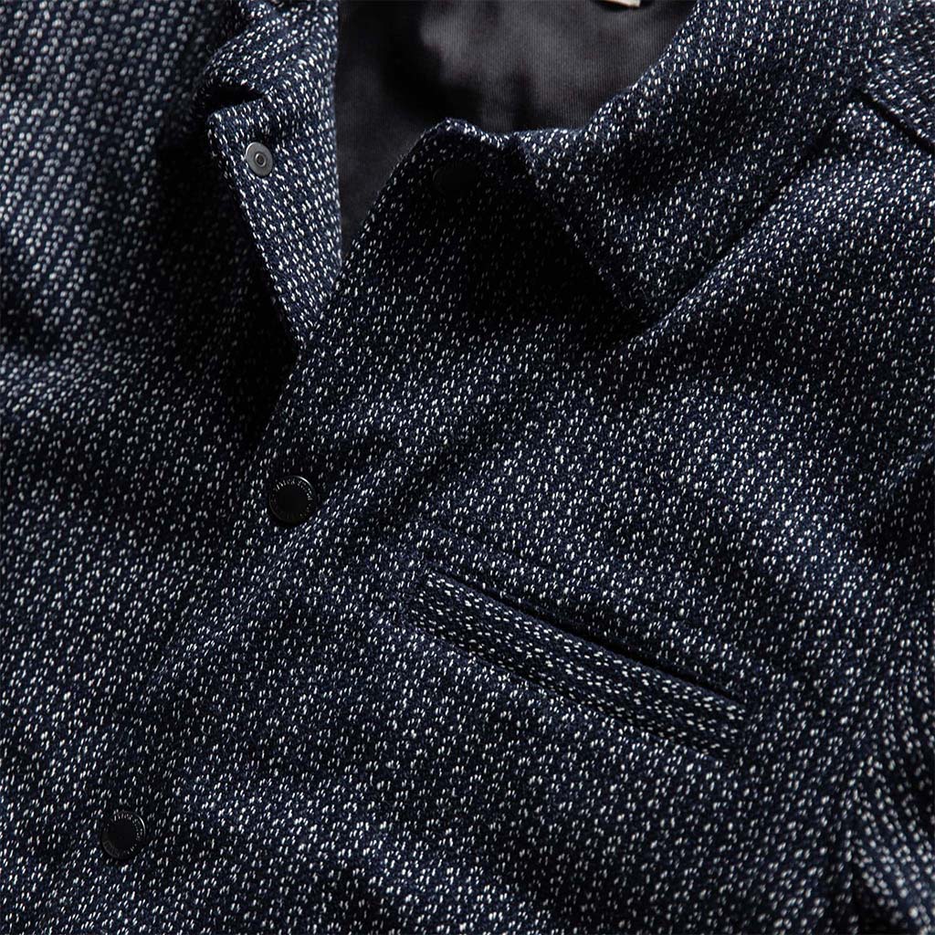 material shot of chest, Outerwear by Taylor Stitch