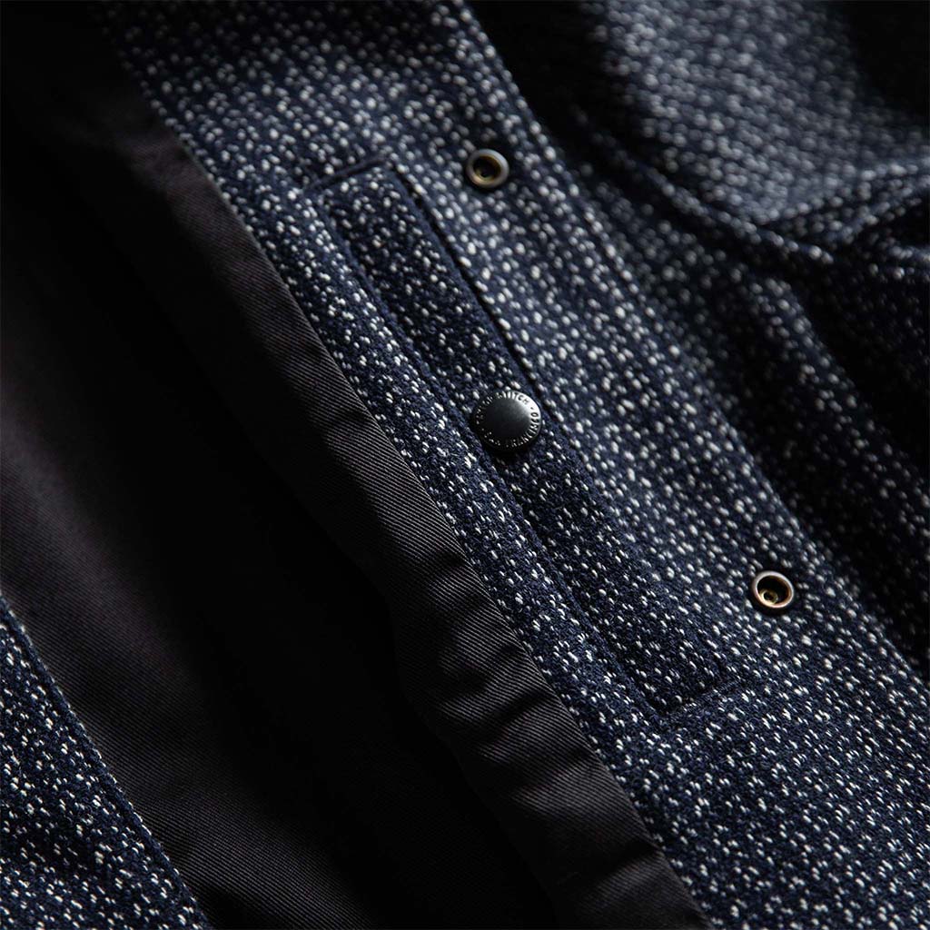 material shot of interior, Outerwear by Taylor Stitch