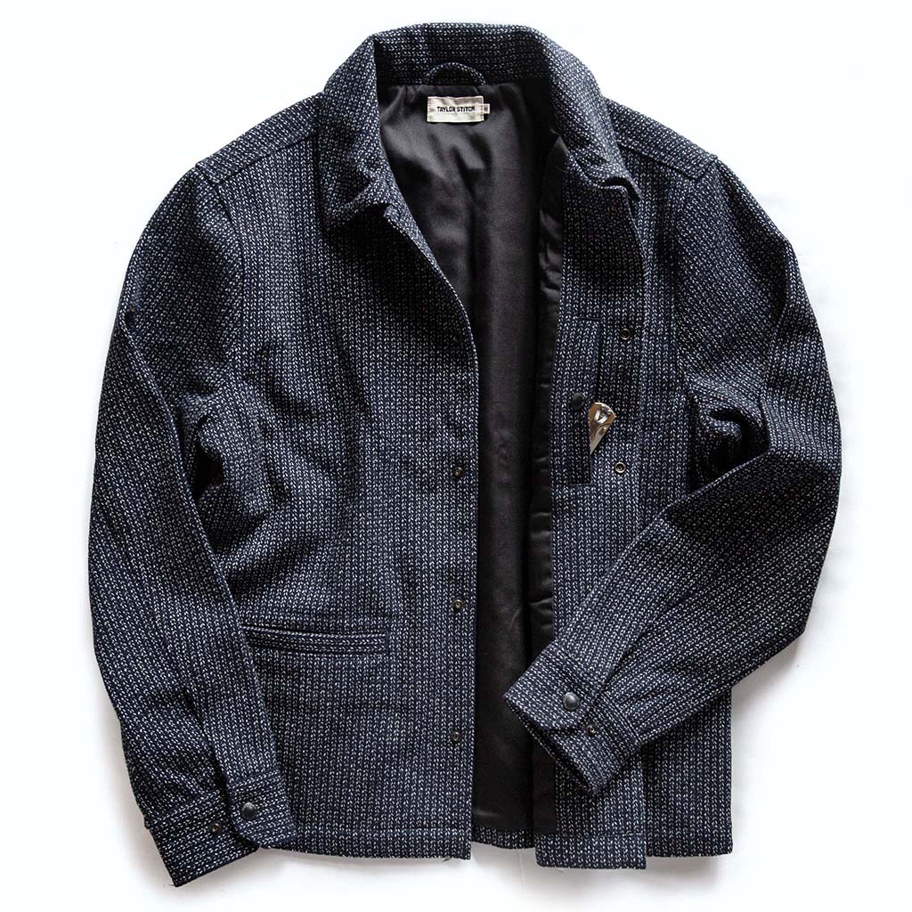 front flatlay open, Outerwear by Taylor Stitch