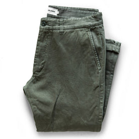 The Democratic Foundation Pant in Organic Olive - featured image