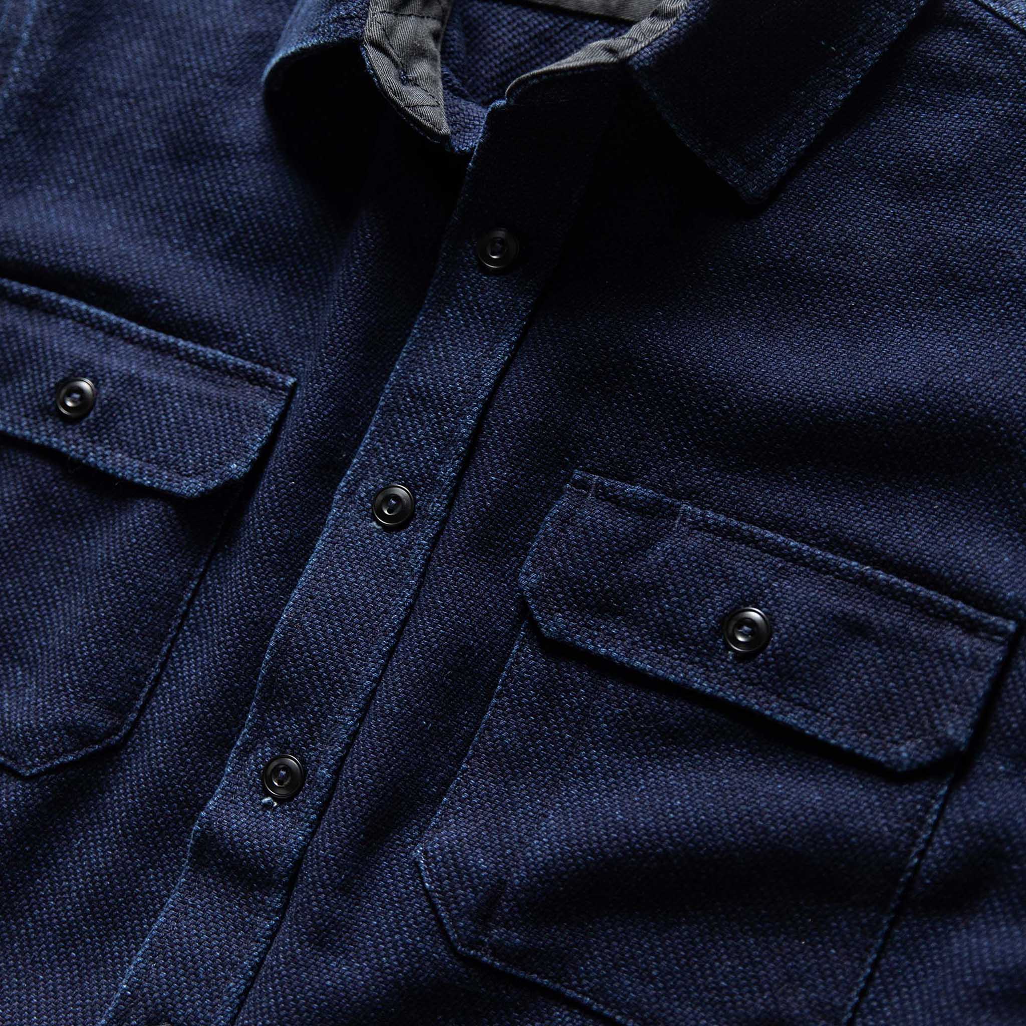material shot of chest, Wovens by Taylor Stitch