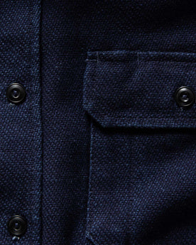 material shot of front pocket, Wovens by Taylor Stitch
