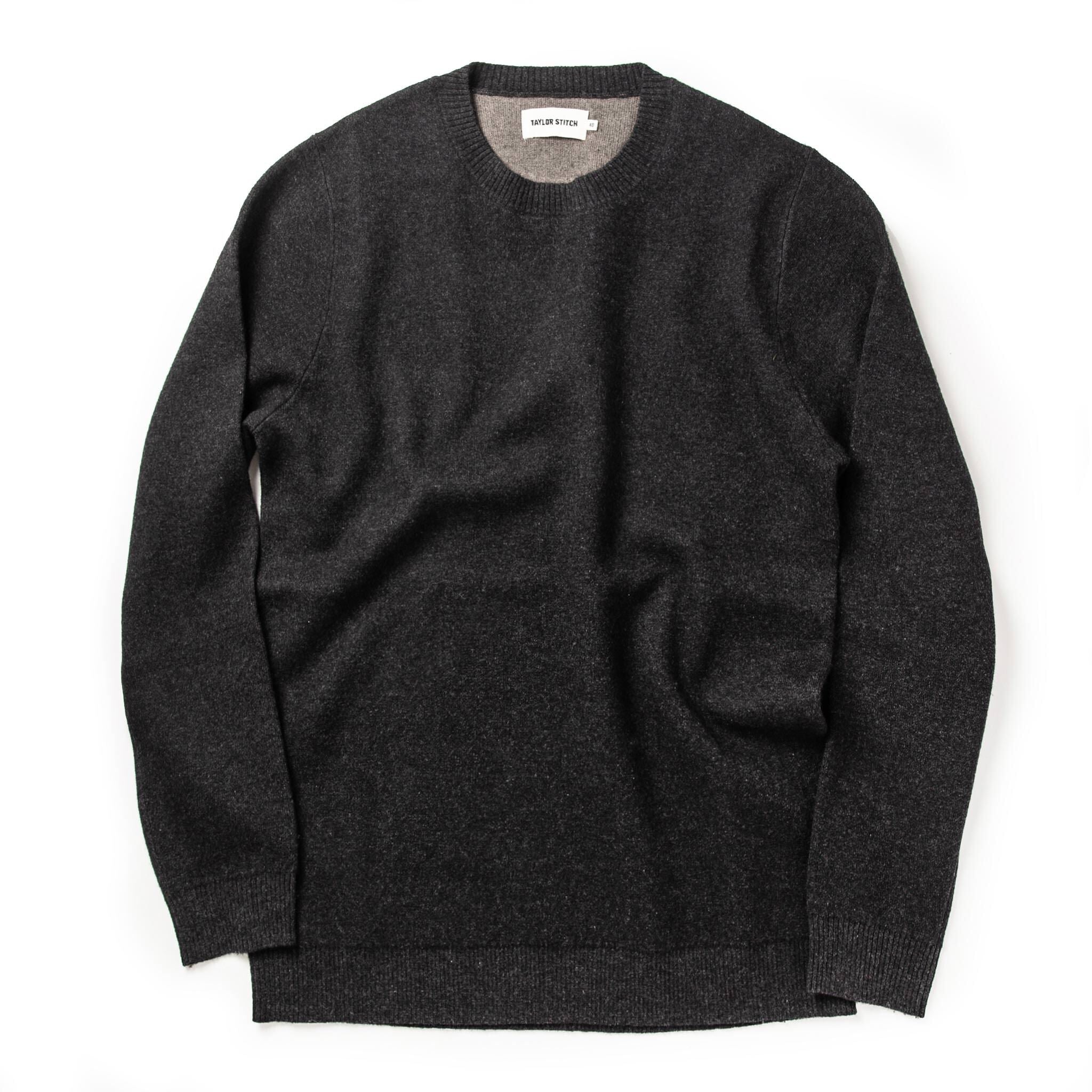The Double Knit Sweater in Charcoal: Featured Image, Knits by Taylor Stitch