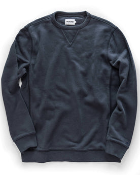 The Fillmore Crewneck in Coal Terry: Featured Image, Knits by Taylor Stitch