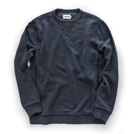 The Fillmore Crewneck in Coal Terry: Featured Image
