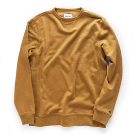 The Fillmore Crewneck in Saffron Terry - featured image