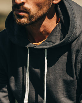 The Fillmore Hoodie in Coal Terry: Alternate Image 2, Knits by Taylor Stitch