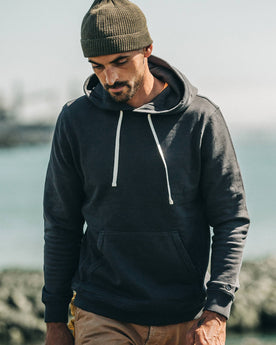 The Fillmore Hoodie in Coal Terry: Alternate Image 4, Knits by Taylor Stitch