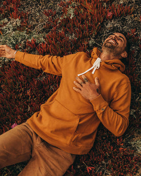 The Fillmore Hoodie in Saffron Terry: Alternate Image 1, Knits by Taylor Stitch