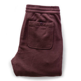 The Fillmore Pant in Burgundy Terry: Alternate Image 6