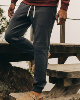 The Fillmore Pant in Coal Terry: Alternate Image 2, Bottoms by Taylor Stitch