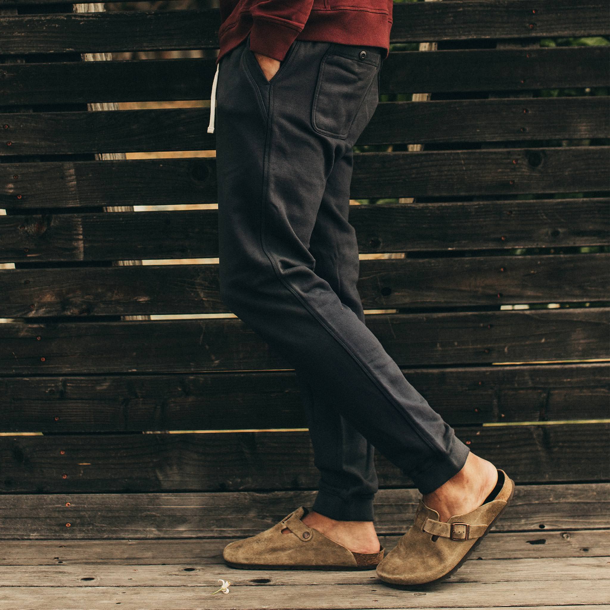 The Fillmore Pant in Coal Terry: Alternate Image 3, Bottoms by Taylor Stitch