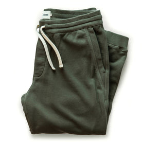 The Fillmore Pant in Dark Olive Terry - featured image