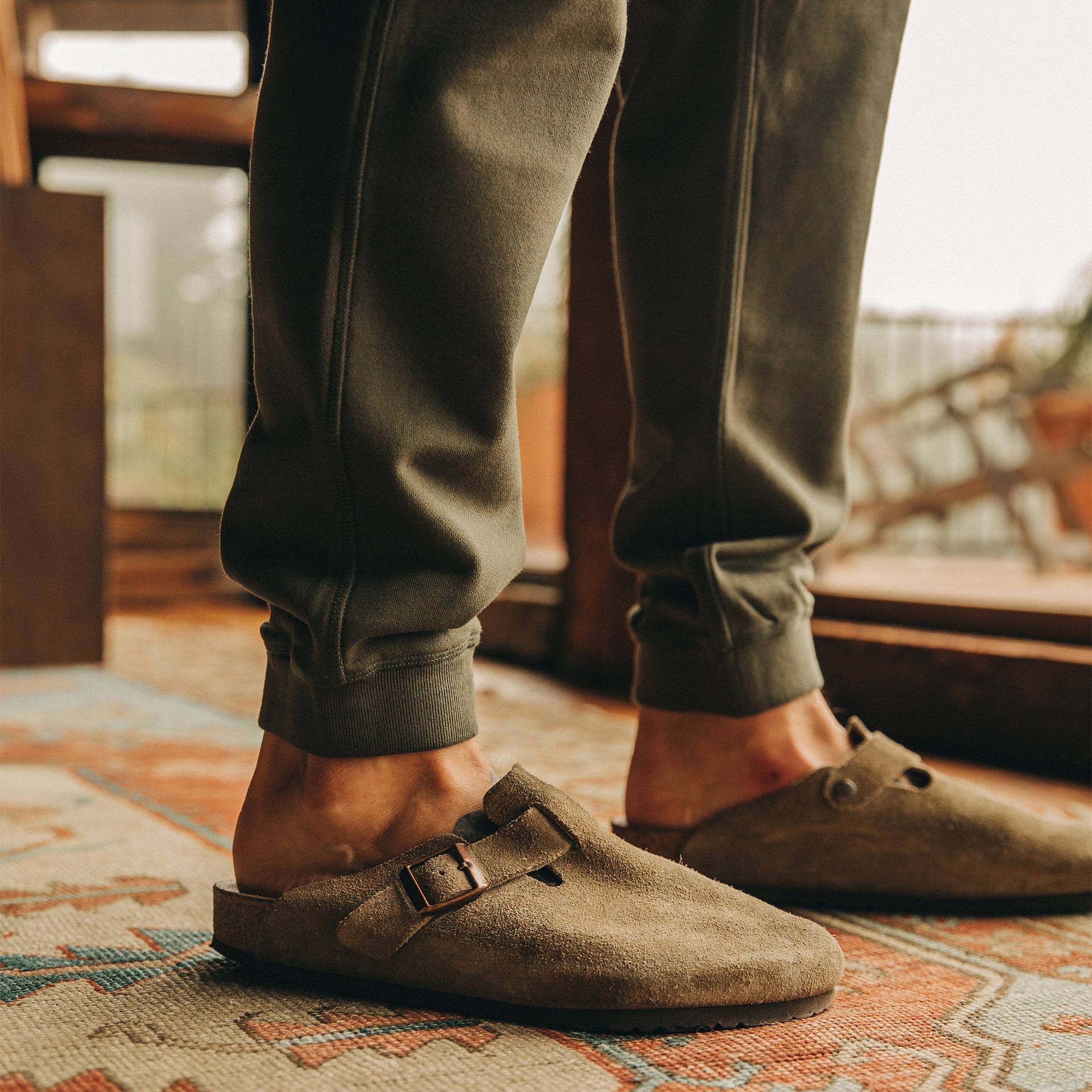 The Fillmore Pant in Dark Olive Terry: Alternate Image 3, Bottoms by Taylor Stitch