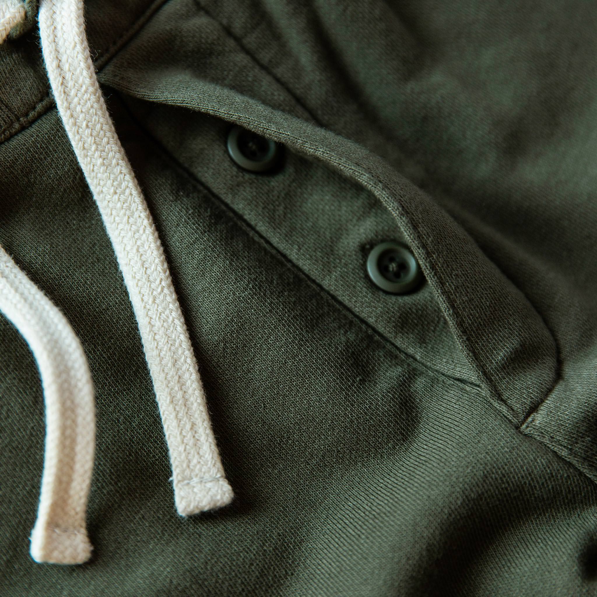 The Fillmore Pant in Dark Olive Terry: Alternate Image 6, Bottoms by Taylor Stitch