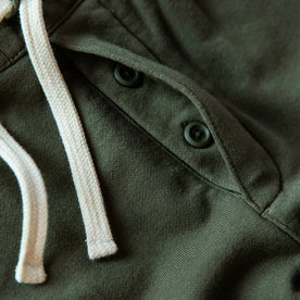 The Fillmore Pant in Dark Olive Terry: Alternate Image 6