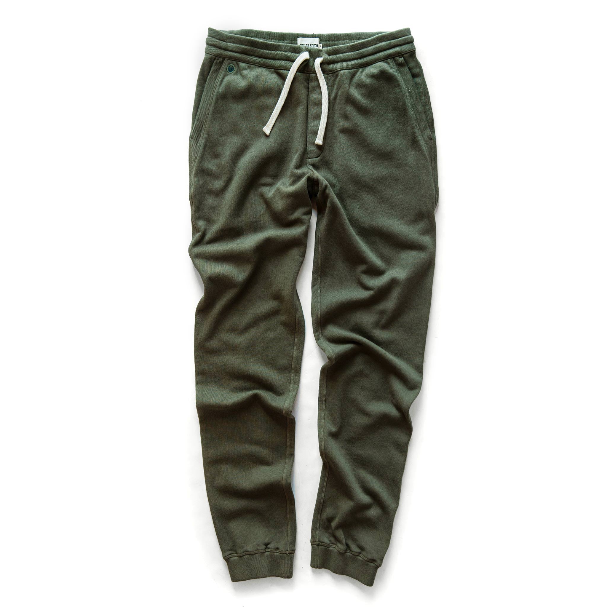 The Fillmore Pant in Dark Olive Terry: Alternate Image 9, Bottoms by Taylor Stitch