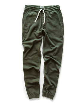 The Fillmore Pant in Dark Olive Terry: Alternate Image 9, Bottoms by Taylor Stitch