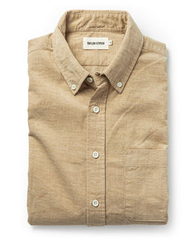 flatlay of shirt, Wovens by Taylor Stitch