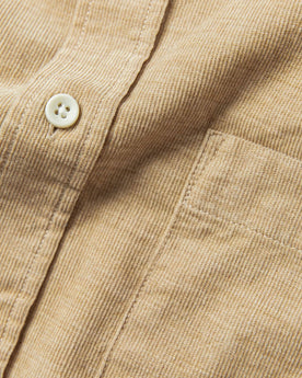 material shot of pocket detail, Wovens by Taylor Stitch