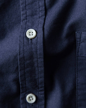 material shot of button, Wovens by Taylor Stitch