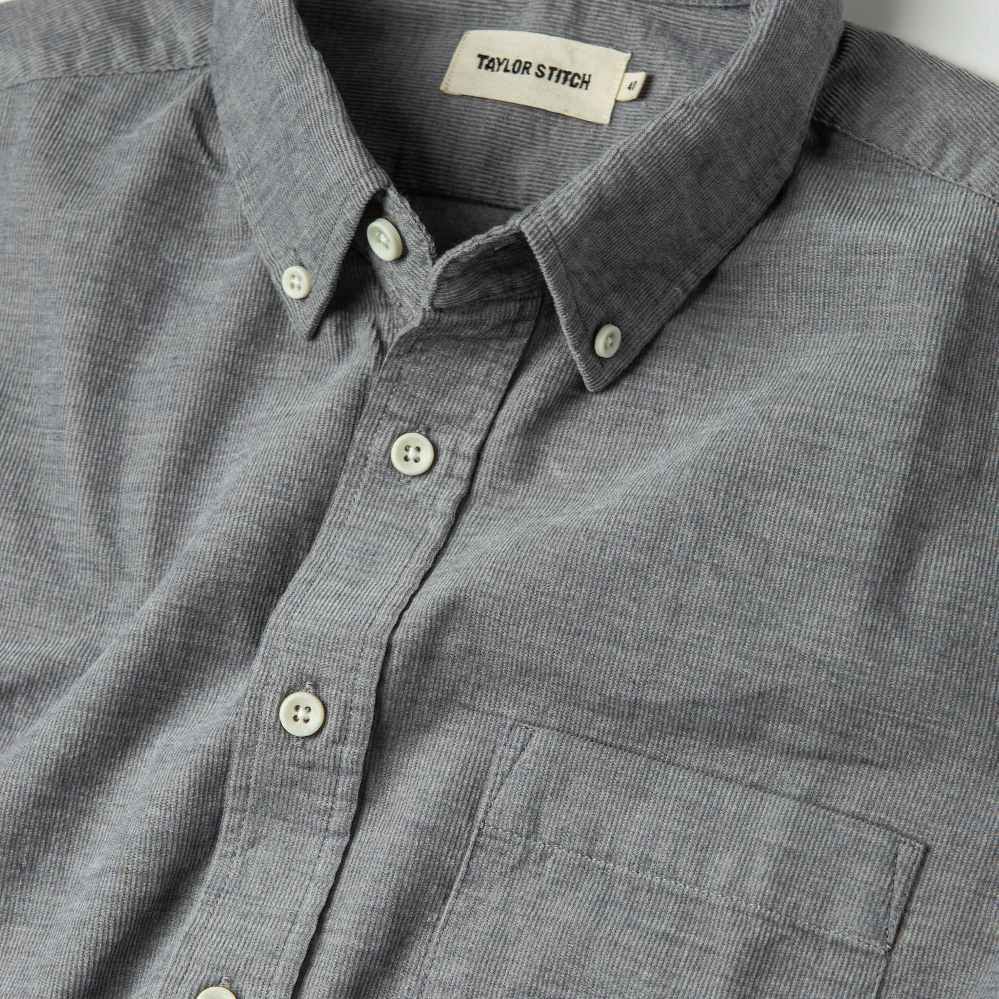 material shot of chest, Wovens by Taylor Stitch