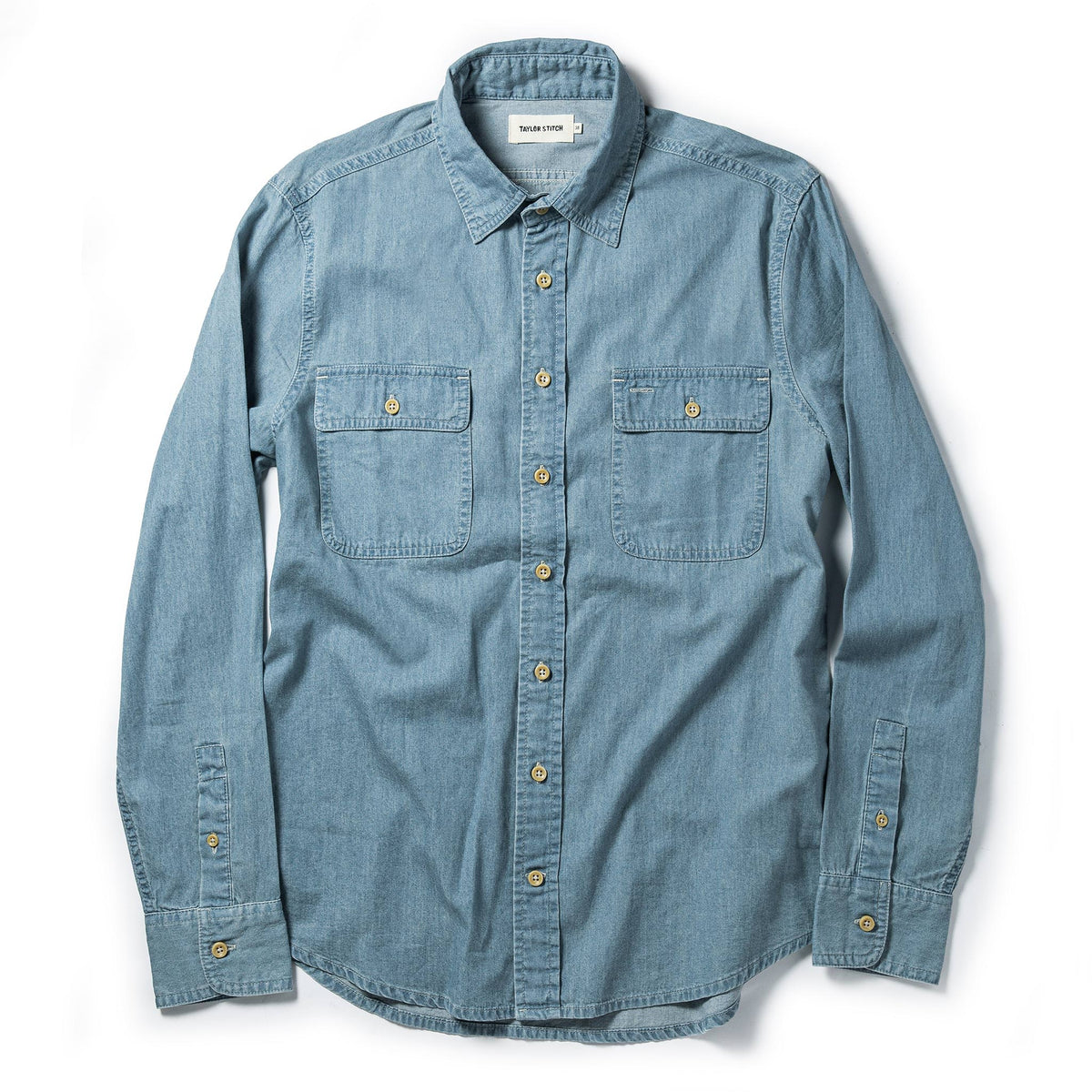 Sun Bleached Raw Edge Shirt