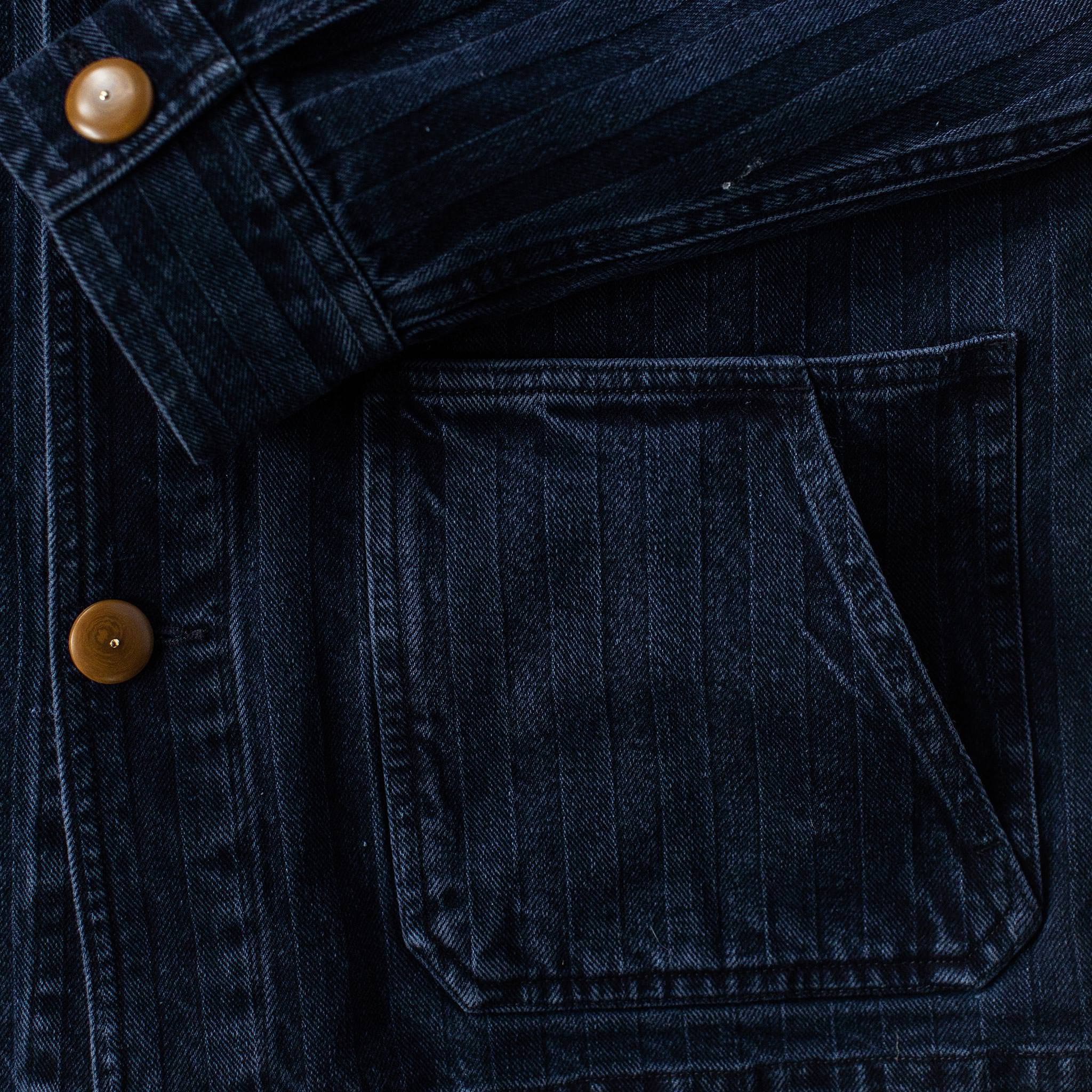 material shot of pocket detail, Outerwear by Taylor Stitch
