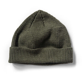 The Rib Beanie in Forest Heather - featured image