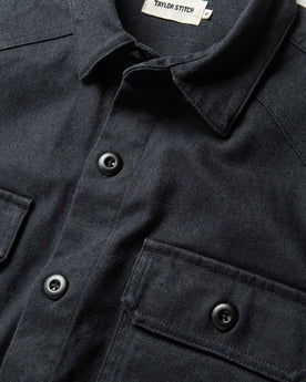 material shot of chest, Wovens by Taylor Stitch