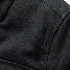 material shot of shoulder
