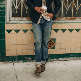The Slim Jean in 18-Month Wash Organic Selvage - featured image