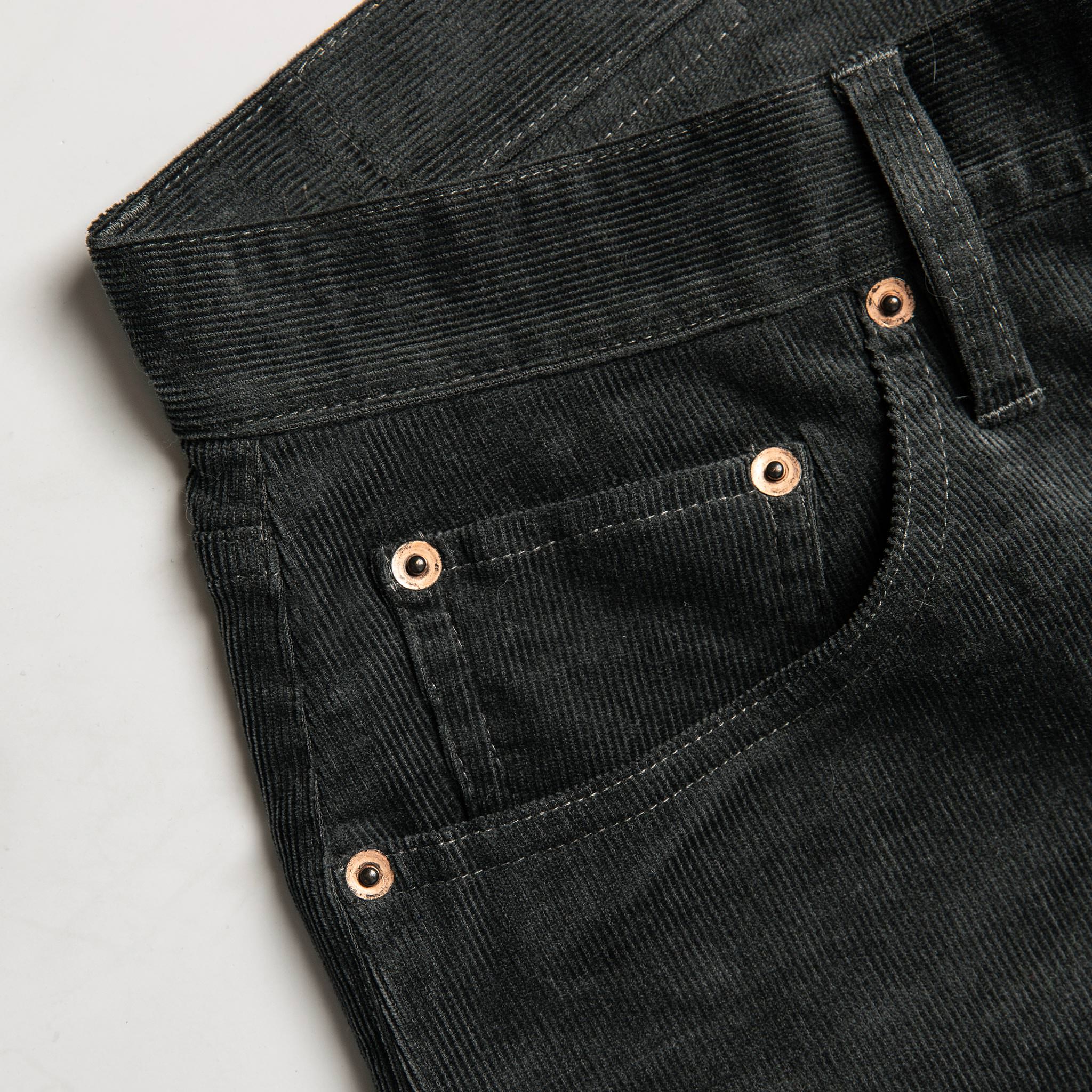 material shot of pocket, Bottoms by Taylor Stitch
