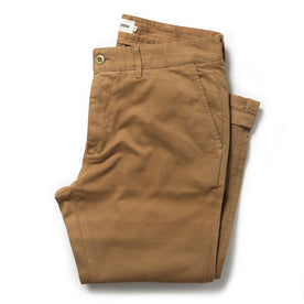 The Slim Foundation Pant in Organic British Khaki - featured image