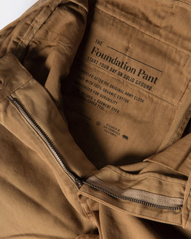 material shot of interior, Bottoms by Taylor Stitch