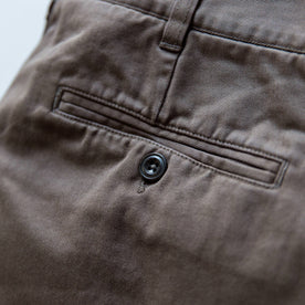 material shot of back pocket