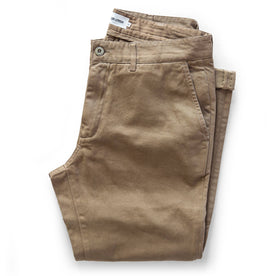 The Slim Foundation Pant in Organic Khaki - featured image