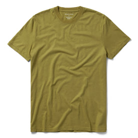flatlay of The Cotton Hemp Tee in Juniper