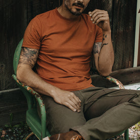 The Cotton Hemp Tee in Copper - featured image