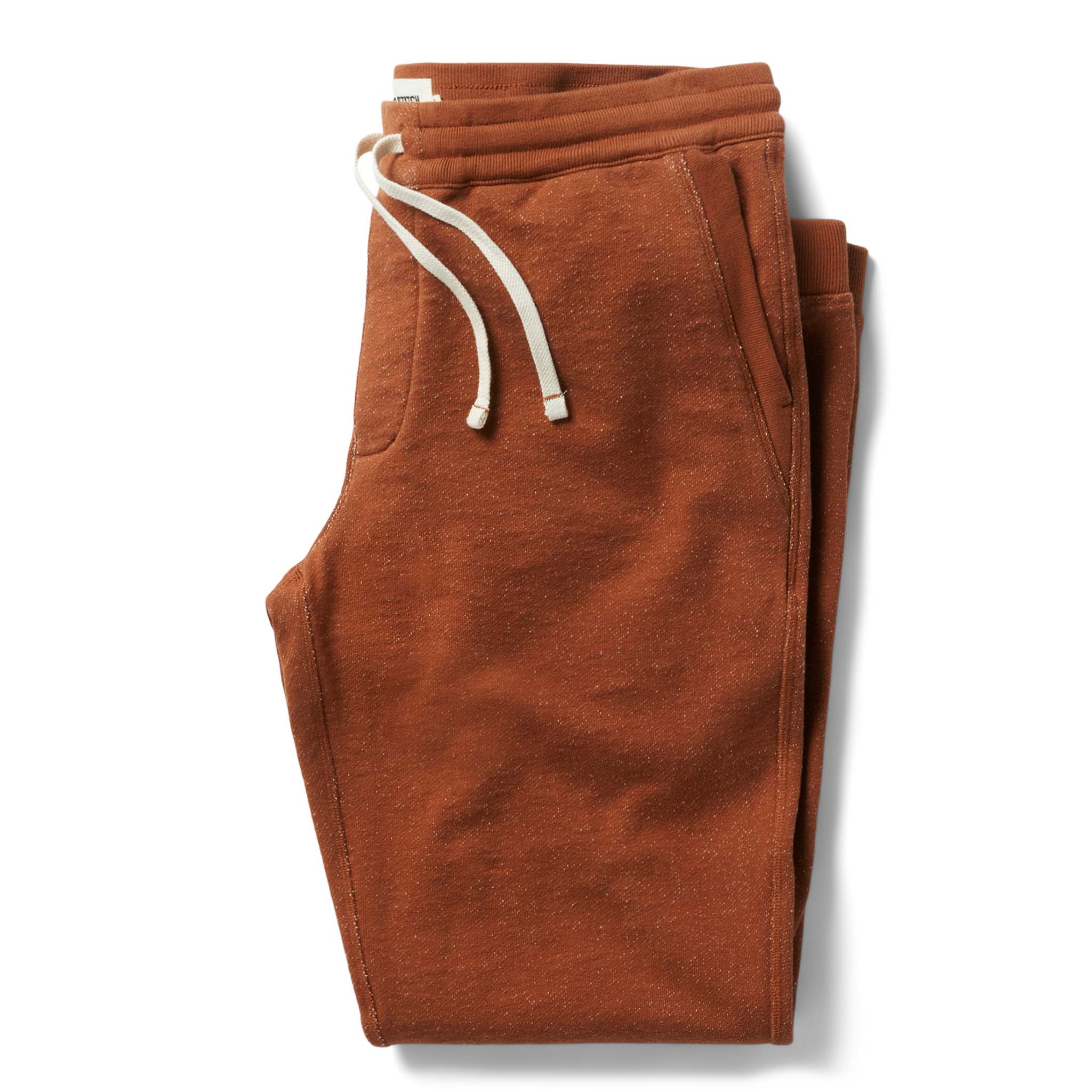 flatlay of The Fillmore Pant in Copper Terry, Bottoms by Taylor Stitch